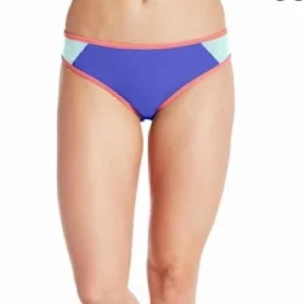 CALIA by Carrie Color Block Bikini Bottoms